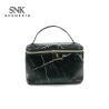 Buy cheap Zipper Closure Ladies Marble PU Leather Makeup Bag Case from wholesalers