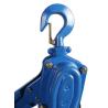 Buy cheap Blue 1 / 2 Ton Manual Chain Lever Hoist / Heavy Duty Chain Come Along Lift Height 3m from wholesalers