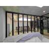Buy cheap Black Exterior Aluminium Bifold Doors Soundproof Aluminium Bifold Patio Doors from wholesalers