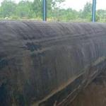 Cylindrical Inflatable Marine Salvage Bags Ship Launching Inflatable Airbags