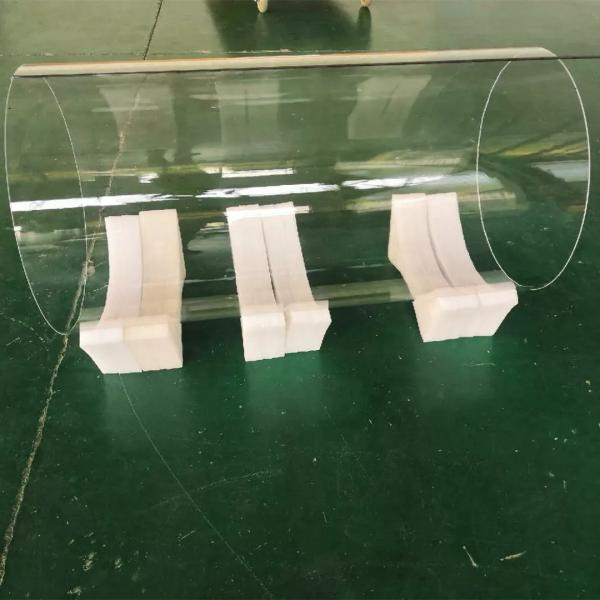 Buy cheap Large Diameter Quartz Clear Glass Tube Solar Photovoltaic Diffusion Tube from wholesalers