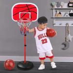 Outdoor Kids Portable Basketball Pole Space Saving Convenient for training