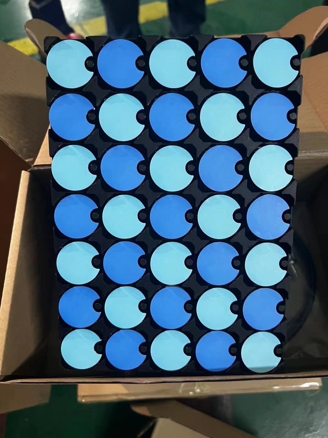 Large Seven Segment Digits Flip Dot Module 30mm 5x7 For Mall