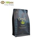 Buy cheap 250g Flat Bottom Coffee Packing Bags With Valve Stand Up Pouch PET Air Proof from wholesalers