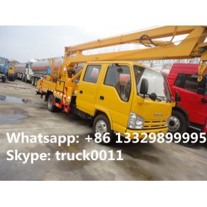 Buy cheap best price ISUZU 16m overhead working truck for sale, best priceJapan brand 14m-16m hydraulic bucket truck for sale from wholesalers