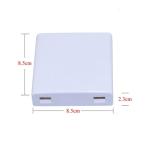 FTTH Caixa CTO 2 Doors Fiber Optic Terminal Box 86mm*86mm*23mm