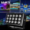 Buy cheap IP65 80W Aluminum Body RGBW Wall Washer Lamp Municipal Architectural Building Projector Light Tree Spotlight from wholesalers