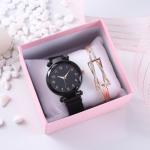 Multifunction Wrist Watch Gift Set 8mm Thickness With Gypsophila dial