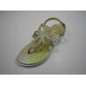 Buy cheap Laser Flower-shaped Summer Women Beach Flat PVC Thong Sandals TIANO from wholesalers