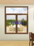 Tempered Clear Glass Aluminum Sliding Windows 6063 -T5 Aluminum Profile For