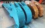 Selling a full set of 60-70 ton shorten heavy duty excavator rock booms and arms