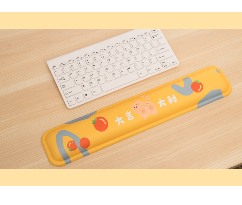 Ergonomic Gel Keyboard Wrist Rest , Waterproof Keyboard Hand Rest Pad