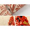 Buy cheap Red Long Fiber Nonwoven Living Room Wallpaper , Modern Wallpaper For Bedrooms from wholesalers