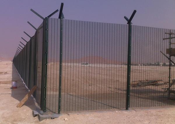 Buy cheap 0.5m - 2.2m 358 Prison Security Fencing , FUHANG Garden Perimeter Fence from wholesalers
