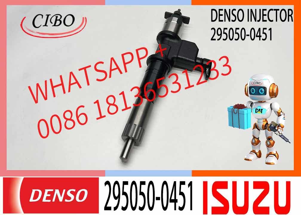 Denso diesel Common Rail fuel Injector 295050-0451 8-97622035-2 for ISUZU