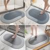 Buy cheap Home Bathroom Rug Printing Super Absorbent Bath Mat Quick Drying Toilet Door Non-Slip Mat from wholesalers
