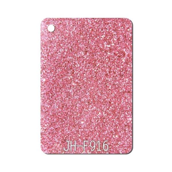 Buy cheap Eco Friendly Pink Glitter Acrylic Sheets Masking On Both Sides With PE Films from wholesalers