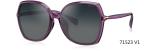 Frey Lens Non Polarized Sunglasses Plastic Frame Fashionable Cat Eye