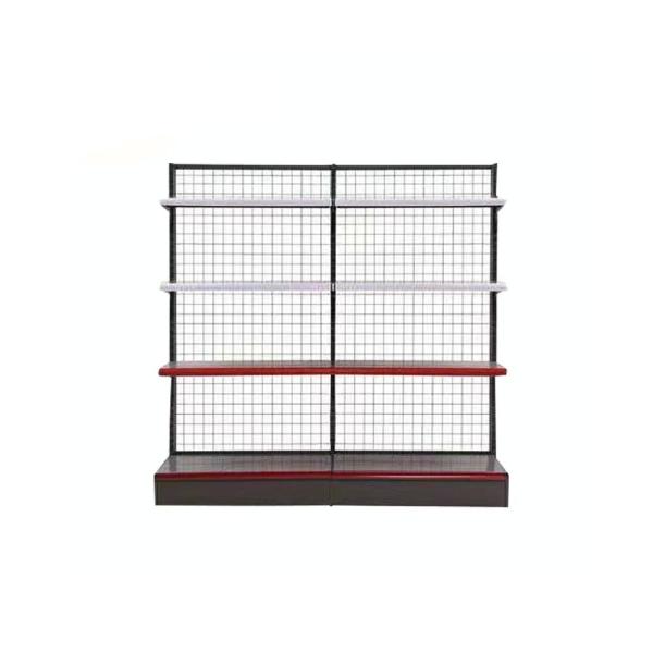 Buy cheap single side wire steel supermarket shelves rack gondola from wholesalers