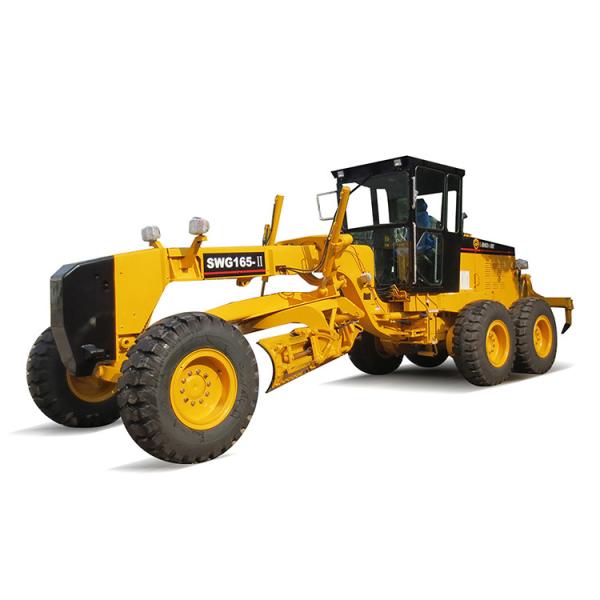 Buy cheap Articulated Frame Soil Moving Equipment 165hp Road Grader For Road Construction from wholesalers