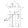 Buy cheap CAR RATED LOAD 1600KG ELEVATOR SAFETY PARTS ELASTIC SLIDING GUIDE SHOE GHZ9 from wholesalers