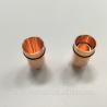 Buy cheap Industry Laser Cutting Consumables , Plasma Cutting Nozzle Copper Color from wholesalers