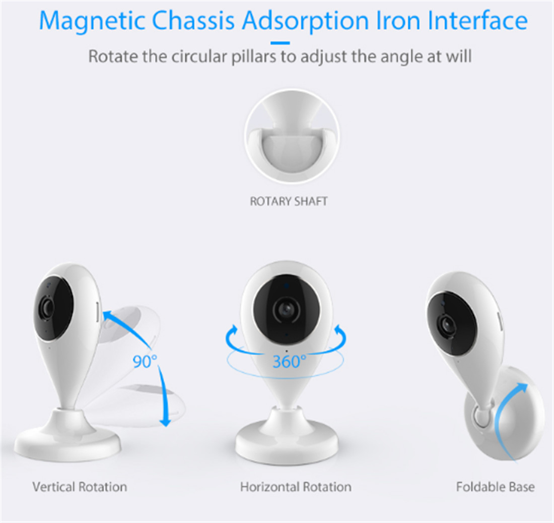 BabyCaring Monitoring Security Wi-Fi Camera(JY-F01-2MP)