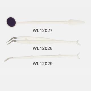 Buy cheap Disposable White, Red, Green 15 / 15.8 / 16.5cm Dental Mirror WL12027 WL12027; WL12028; WL12029 from wholesalers
