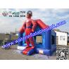 Buy cheap Outdoor Spiderman Inflatable Bouncy Castle Jumper , PVC Jumping Castle For Kids from wholesalers
