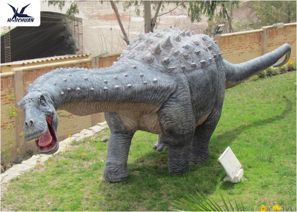 Buy cheap Zoo Playground Dinosaur Lawn Decorations Robotic Life Size Dinosaur Models from wholesalers