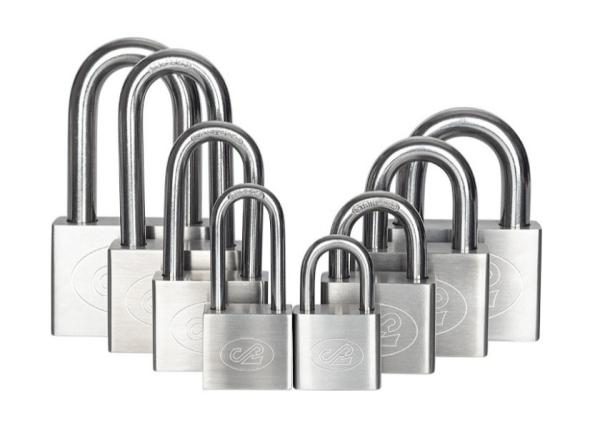 Buy cheap stainless steel lock padlock Long beam long handle long lock household cabinet handle lock from wholesalers