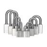 Buy cheap stainless steel lock padlock Long beam long handle long lock household cabinet handle lock from wholesalers