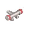 Buy cheap SS304 Double Heads Control Angle Valve Angle Supply Valve from wholesalers