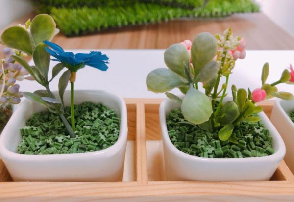 Buy cheap Water Permeable Biodegradable Green Artificial Grass Rubber Granules from wholesalers