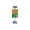 Buy cheap Road Warning LED Solar Digital Radar Speed Sign Portable Design 0-300KM from wholesalers