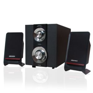 Buy cheap portable multimedia 2.1 home theater speaker with usb/sd function one year warranty product