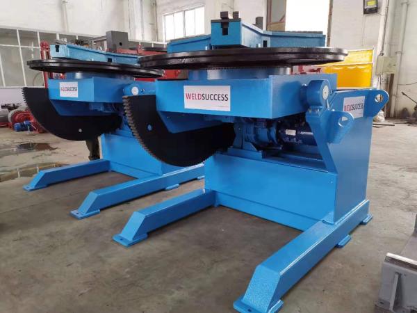 Buy cheap 3000kg Welding Positioner with 1200mm 3 jaw pipe chucks from wholesalers