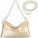 Women’s Satin Evening Bag Clutch Purse Handbag for Women Wedding Shoulder Bag