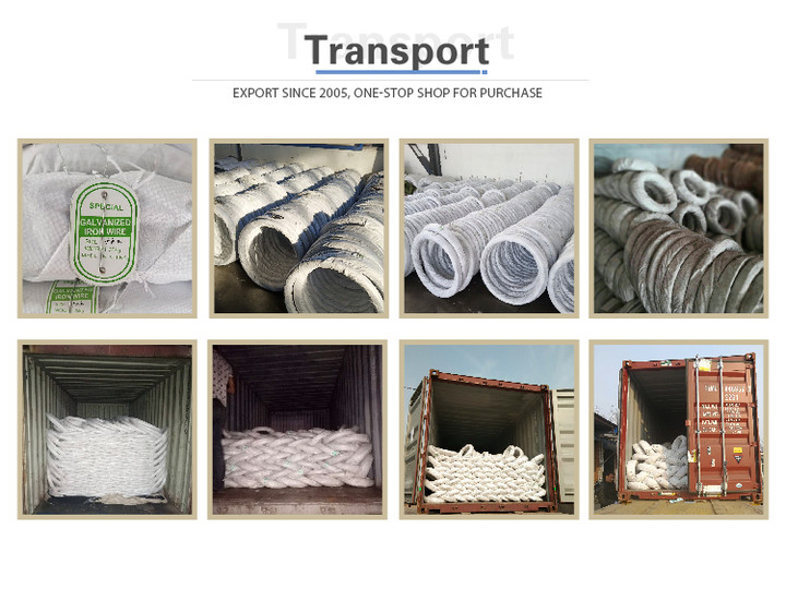 Hot Dip Q195 20 Gauge Galvanized Steel Wire 12mm High Tensile Galvanized Wire