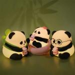 Silicone Night Lamp Cute Panda Night Light For Breastfeeding Toddler Baby Kids