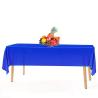 Buy cheap Solid Color Disposable Plastic Tablecloths 54 × 108 Inch For Family Barbecue from wholesalers
