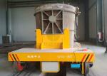 55ton Factory Steerable Transfer Molten Ladle Railway Hot Ladle Rail Vehicle