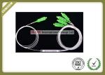 Stainless Steel Tube Fiber Optic Splitter High Reliability 0.9mm With SC / APC