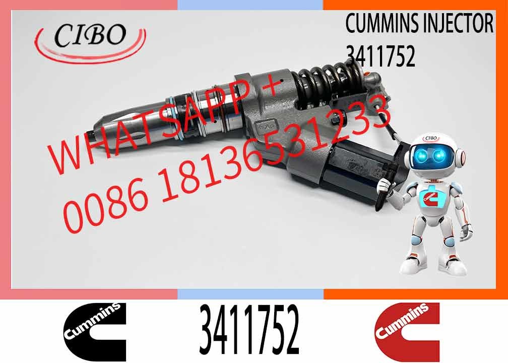 Diesel Fuel Injector Common Rail Injector 3411761 CUM-MINS M11 3411761 4903084 4061851 4902921 3411752 3411753 3411756