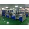 Buy cheap Steel / Wood Frame School Lab Furniture Workbench Equipment With Silent Sliding Rail from wholesalers
