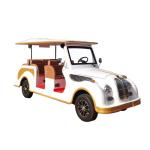 OEM 48V 35mph Vintage Classic Golf Cart Bus With Under Seat Storage And Lithium