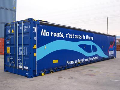 Buy cheap Aluminum Curtain Side Shipping Container 45ft Iso Container from wholesalers