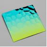 Buy cheap 201 Color Pvd Decorative Stainless Steel Sheet Water Ripple Wave Stamped Metal Sheet from wholesalers