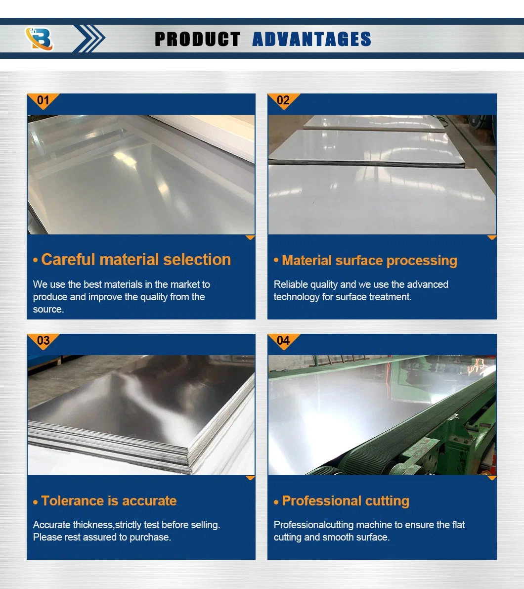 Cold Rolled Stainless Steel Sheet Plates 304 316L With Mirror Surface