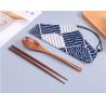 Buy cheap Restaurant Reusable Wooden Cutlery Set 23.5Cm Wrapped Spoon And Chopstick Set from wholesalers